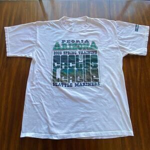 Vintage 2003 Seattle Mariners Spring Training Most Wanted Tee Men’s Large/XL
